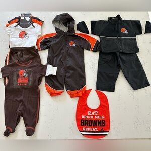 Cleveland Browns Baby clothes 3 month-12 month